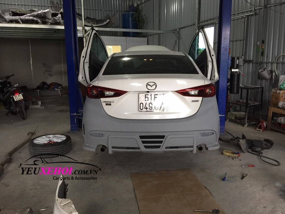 Quả trình hoàn thiện nâng cấp Mazda 3