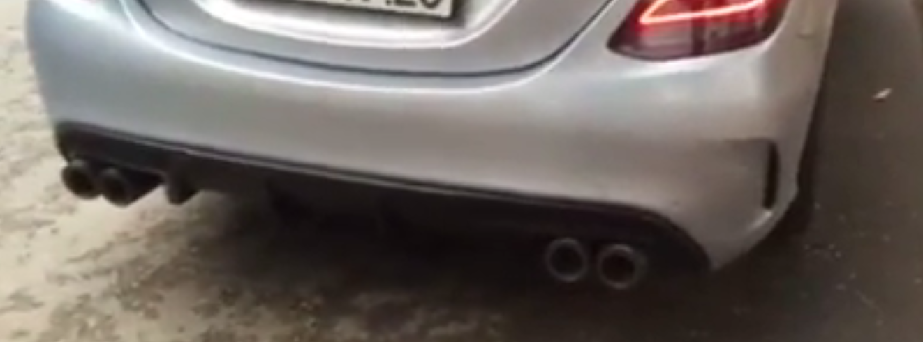 RES EXHAUST | MERCEDES C200 W205