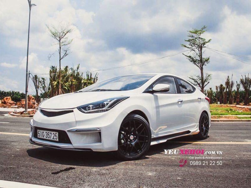 Huyndai Elantra | M&S Bodykit | 18 inches wheel | Full led Lamp