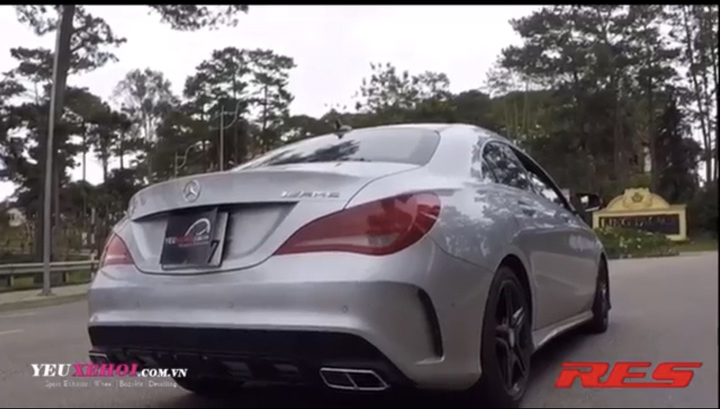 MERCEDES CLA250 / RES EXHAUST