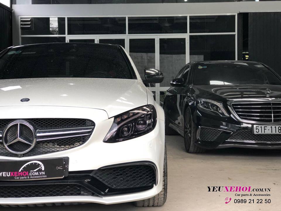 MERCEDES C300 W205 / C63 BODYKIT STYLE 